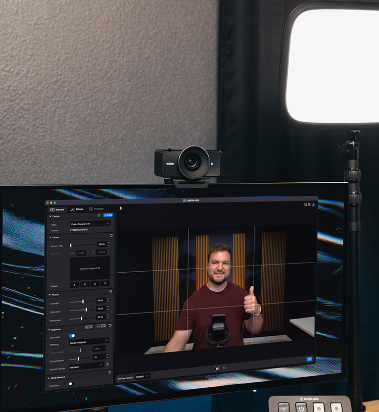 Facecam 4K | Premium 4K 60FPS Webcam | Elgato